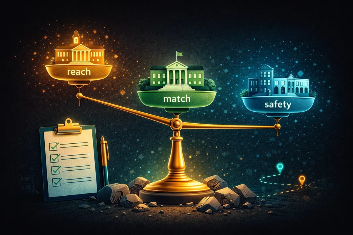 How to Build a Balanced College List (Safety, Match, and Reach)