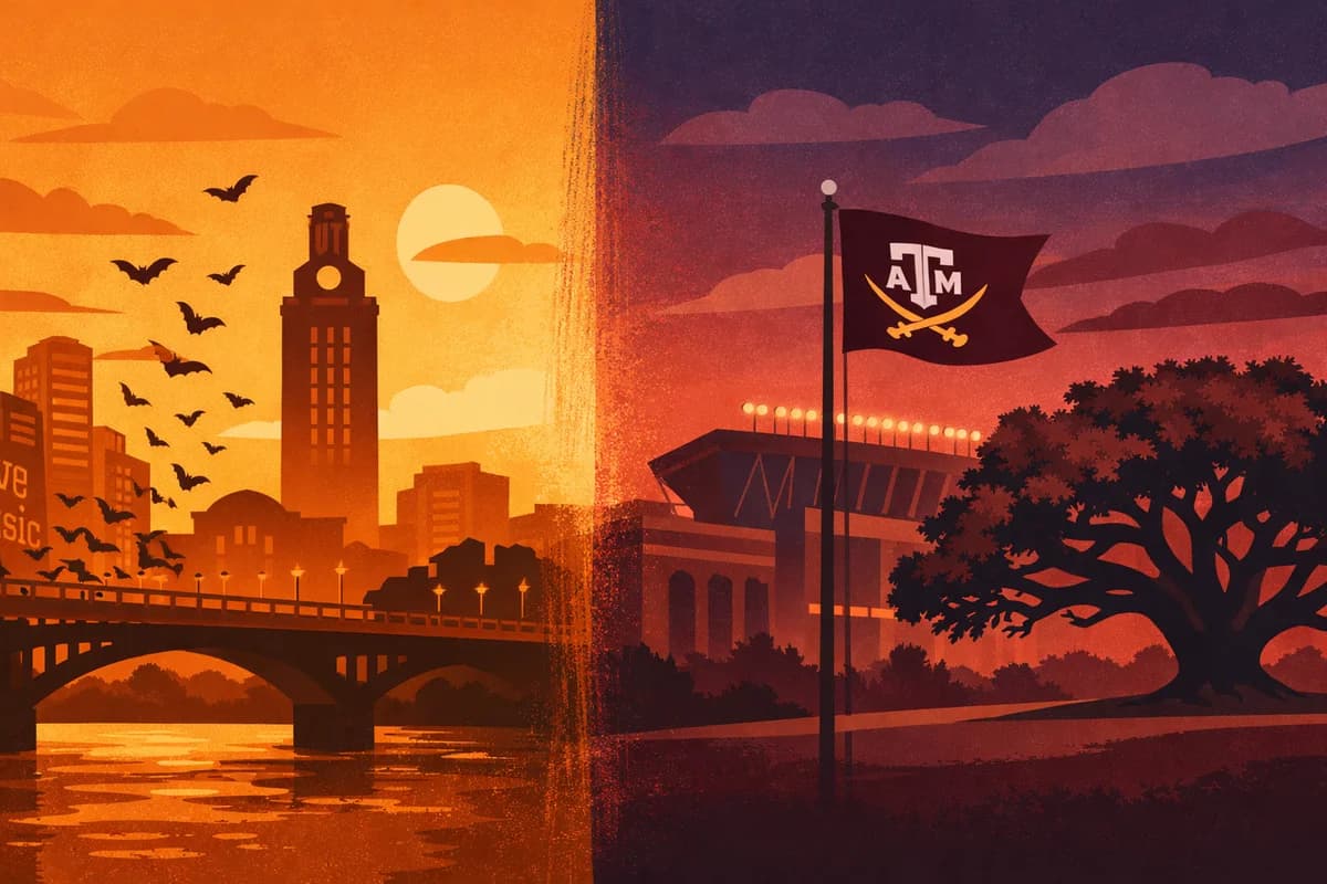 UT Austin vs Texas A&M: The Ultimate Texas College Showdown